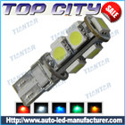 Topcity Newest Euro Error Free Canbus T10 9SMD 5050 Canbus 18LM Cold white - Canbus led